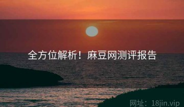 全方位解析！麻豆网测评报告