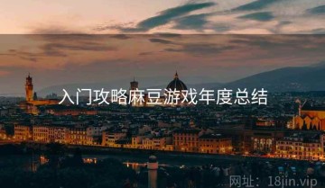 入门攻略麻豆游戏年度总结