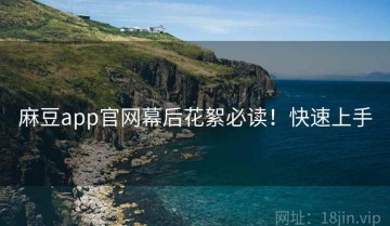 麻豆app官网幕后花絮必读！快速上手