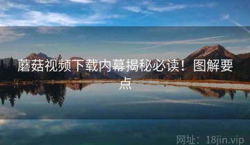 蘑菇视频下载内幕揭秘必读！图解要点