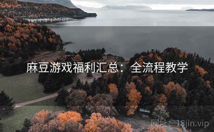 麻豆游戏福利汇总：全流程教学