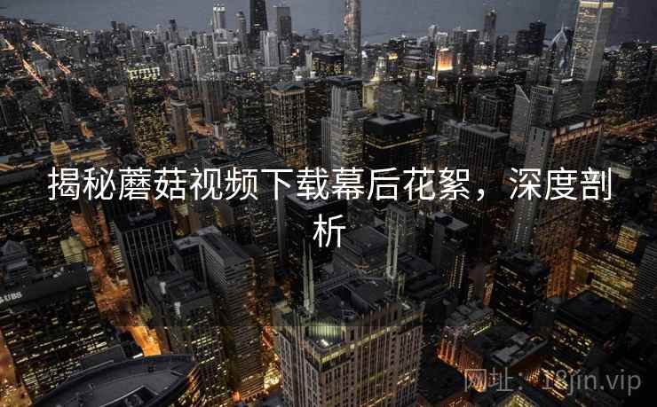 揭秘蘑菇视频下载幕后花絮，深度剖析
