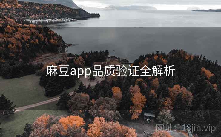 麻豆app品质验证全解析