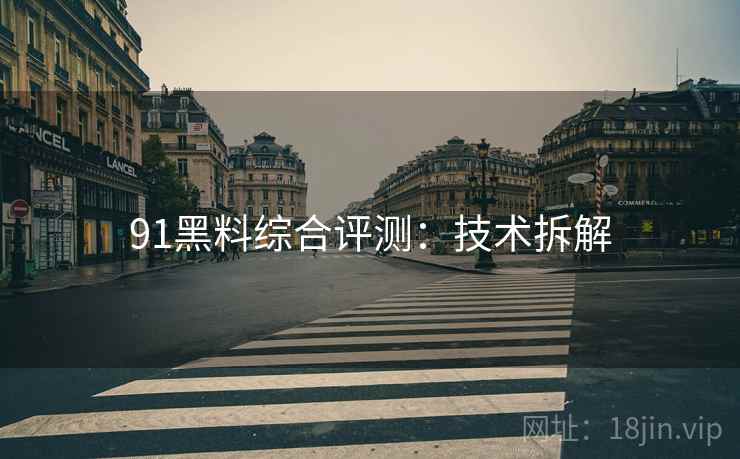 91黑料综合评测：技术拆解