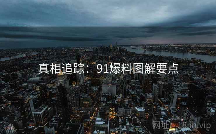 真相追踪：91爆料图解要点
